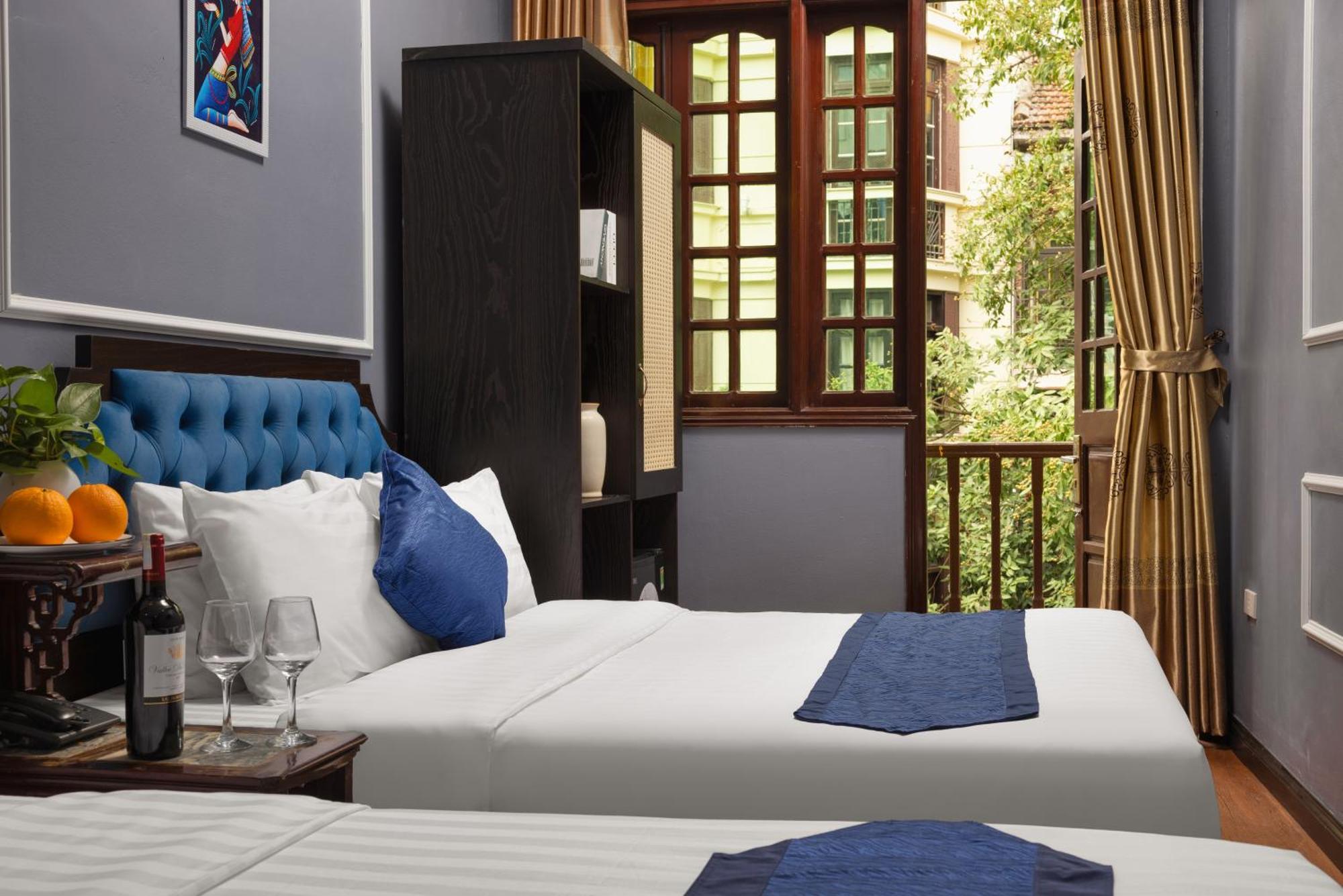 Amanda Boutique Hotel & Travel Hanoi Exterior foto